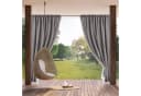 Eurofirany Outdoorvorhang GARDEN Grau Polyester wasserdicht UV-Schutz Bild 1