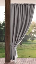 Eurofirany Outdoorvorhang GARDEN Grau Polyester wasserdicht UV-Schutz Bild 2