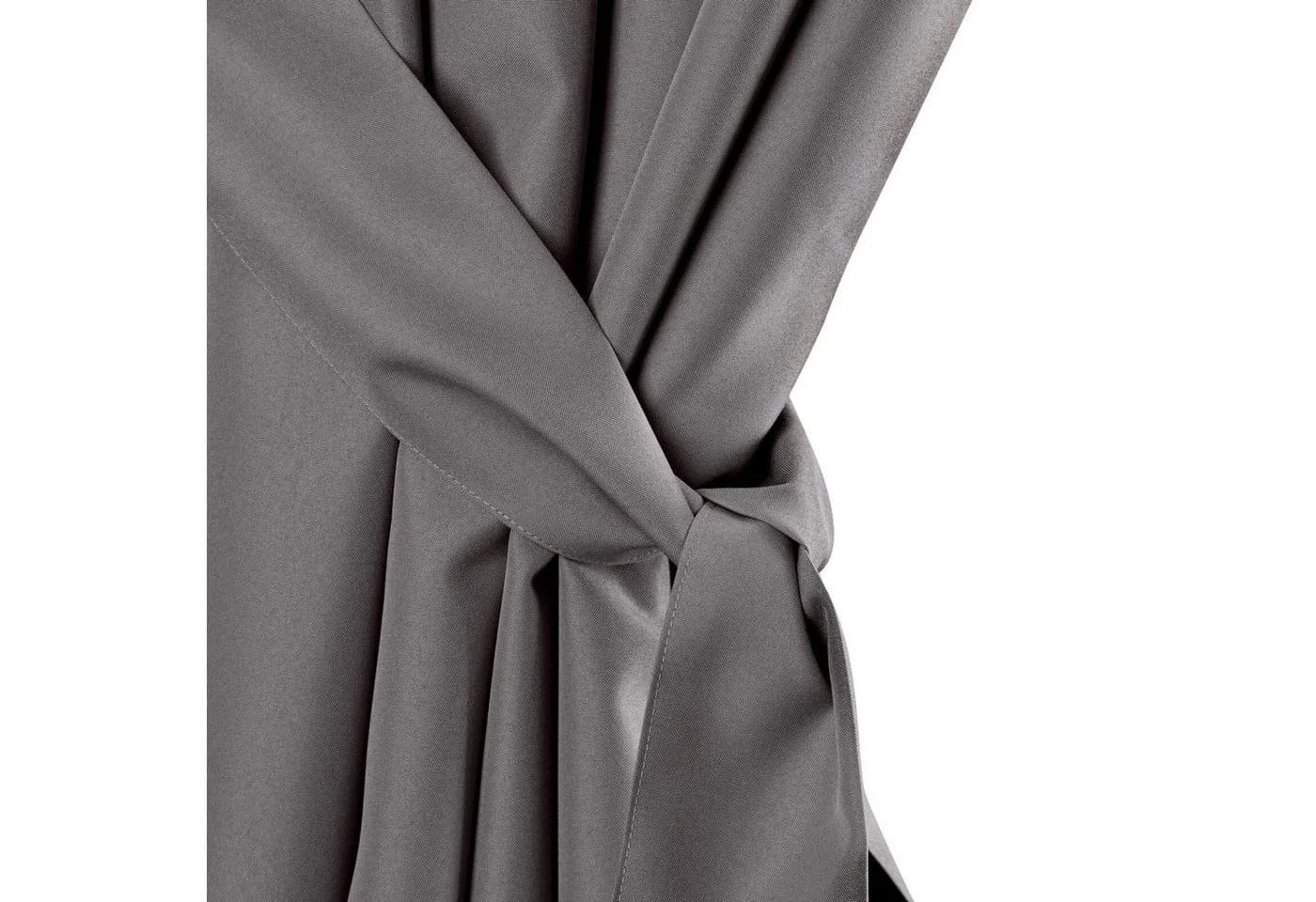 Eurofirany Outdoorvorhang GARDEN Grau Polyester wasserdicht UV-Schutz - Bild 4