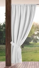 Eurofirany Outdoorvorhang GARDEN Weiß Wasserdicht UV-Schutz Bild 2