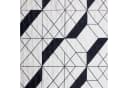 Design91 Bettüberwurf GEO Gemusterte Allzweckdecke Mikrofaser Grau Schwarz Weiß Bild 3