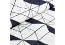Design91 Bettüberwurf GEO Gemusterte Allzweckdecke Mikrofaser Grau Schwarz Weiß Bild 5