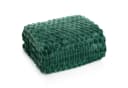 Design91 Wohndecke CINDY6 Waffelmuster Grün Mikrofaser Bild 2