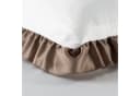 Eurofirany Bettwäsche LAURA ELIZA 3-teilig Satin Weiß/Braun Bild 3