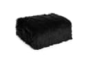 Design91 Wohndecke TIFANY Flauschig Schwarz Kunstfell Bild 2