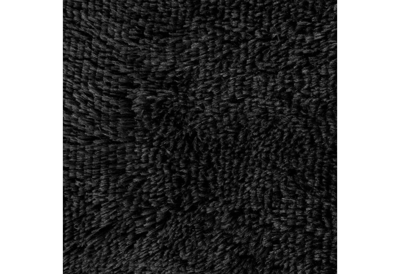 Design91 Wohndecke TIFANY Flauschig Schwarz Kunstfell - Bild 4