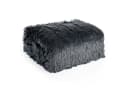 Design91 Wohndecke TIFANY Flauschig Grau Kunstfell Bild 2