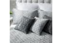 Eurofirany Kissenbezug BLINK43 Gesteppt Beige Silber Bild 1