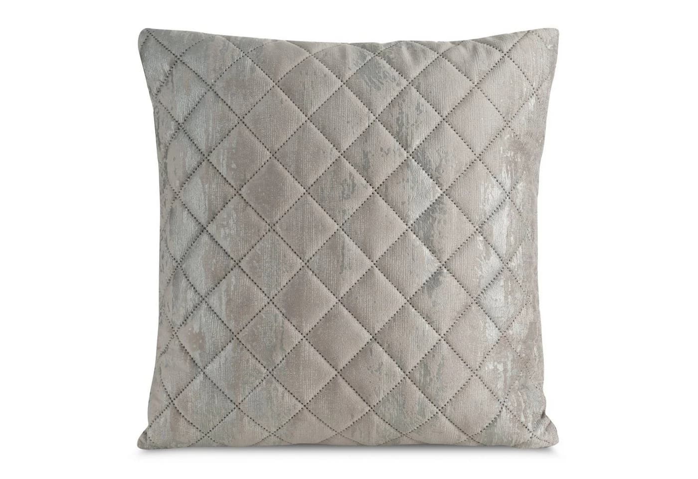 Eurofirany Kissenbezug BLINK43 Gesteppt Beige Silber - Bild 2