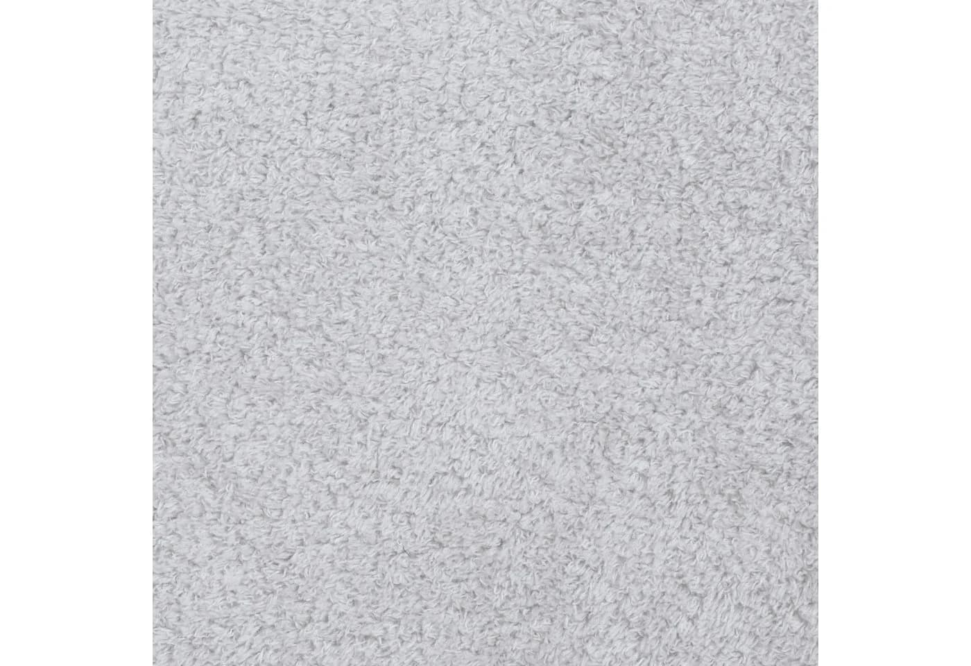 Design91 Wohndecke LORI Flauschig Silber Flano-Mikrofaser