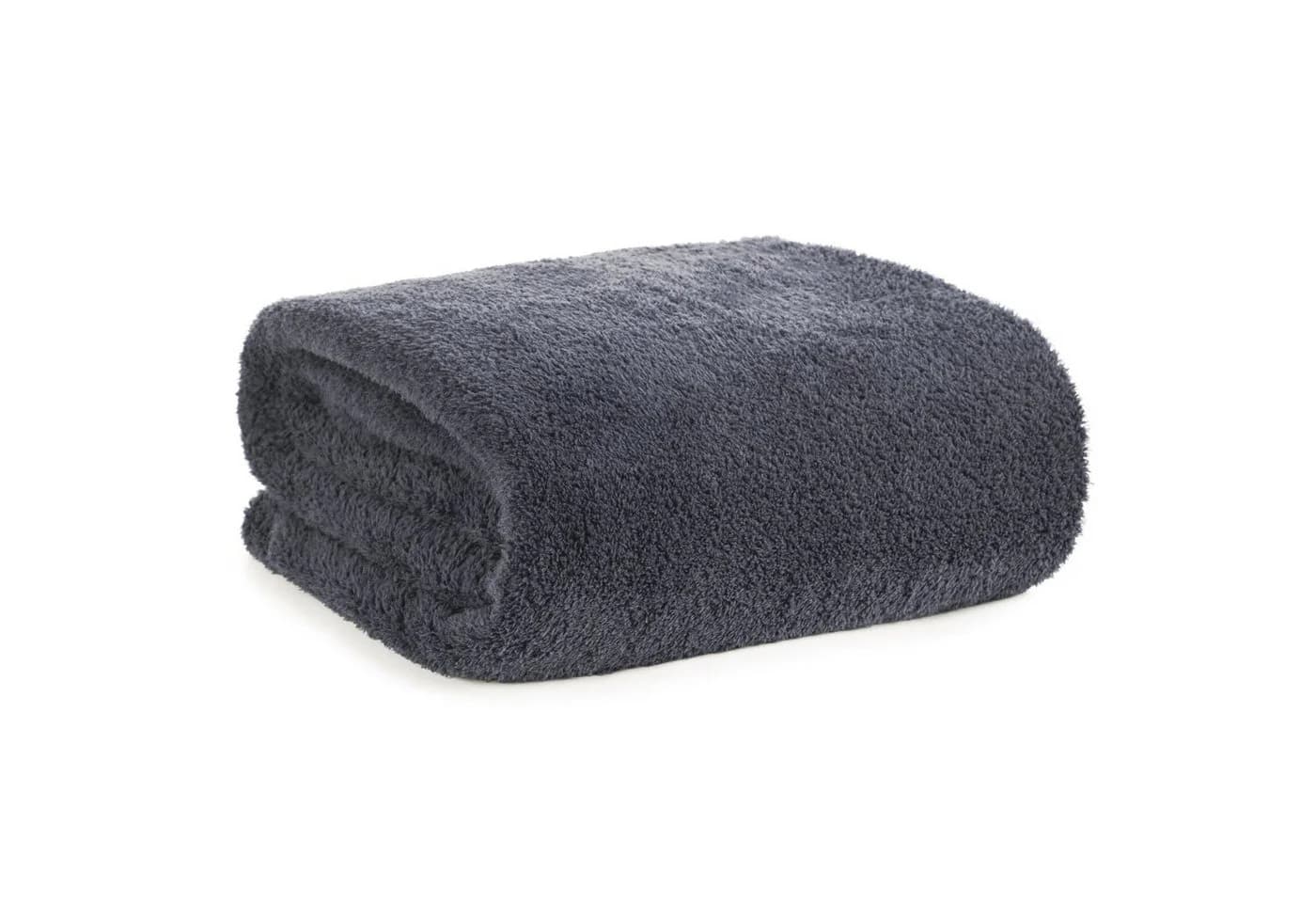 Design91 Wohndecke LORI Flauschig Weich Polyester Grau - Bild 2