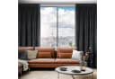 Eurofirany Velvet Vorhang Rüschen 140x250 Wohnzimmer Blickdicht Kräuselband Samt Bild 3