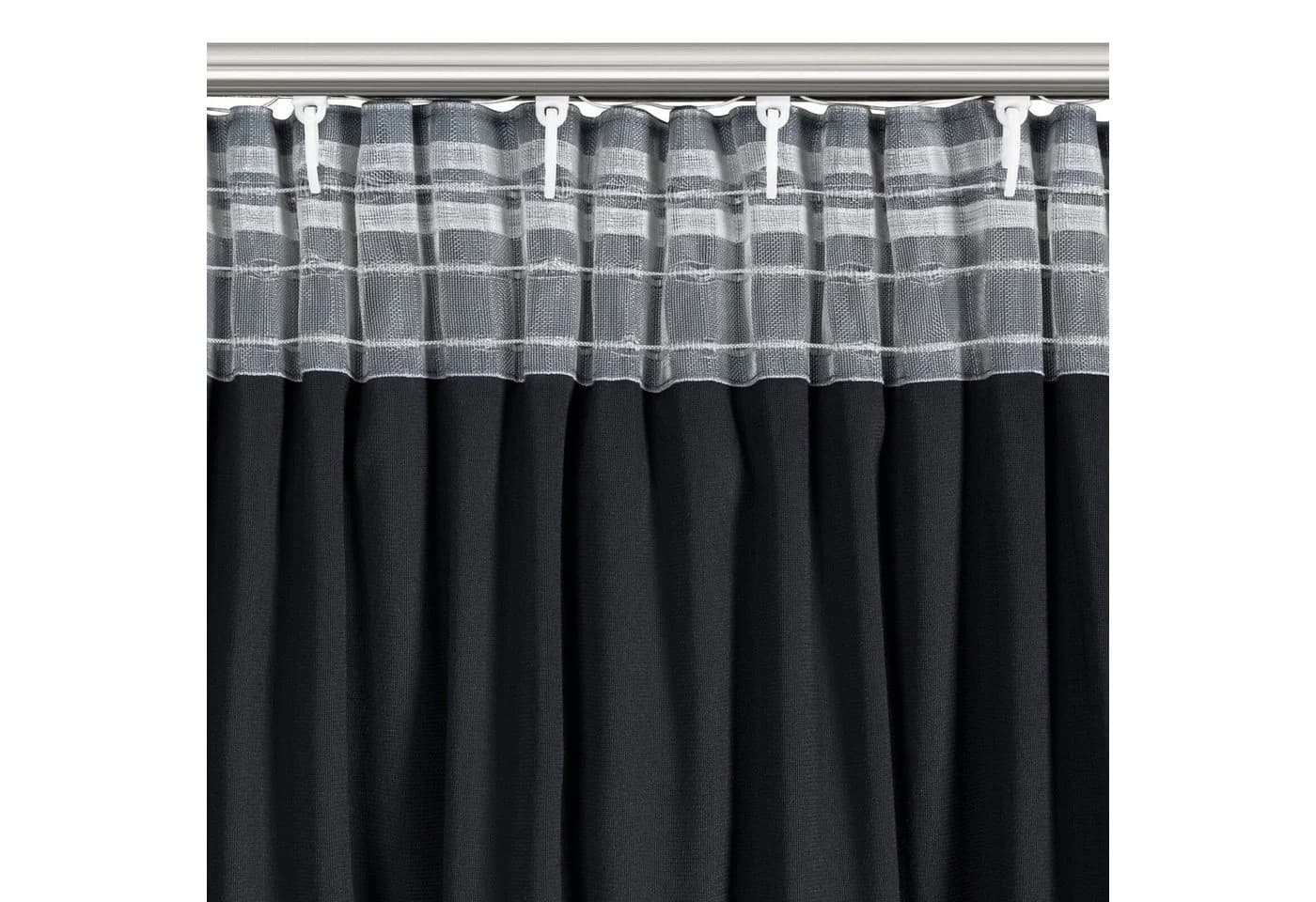 Eurofirany Velvet Vorhang Rüschen 140x250 Wohnzimmer Blickdicht Kräuselband Samt - Bild 4