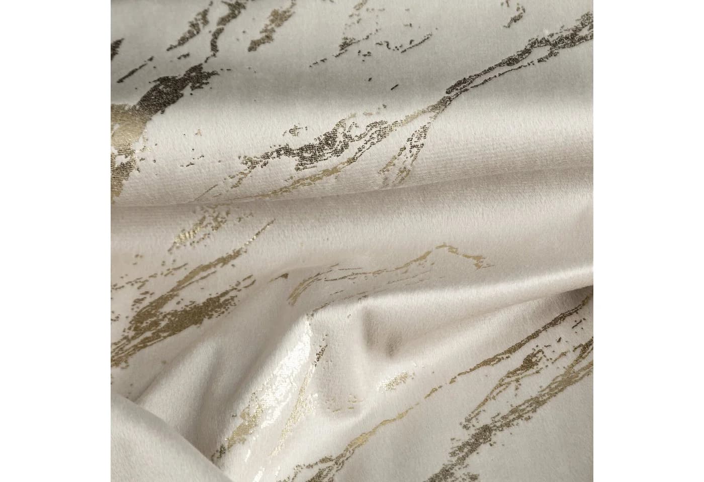 Eurofirany Vorhang Elegante, blickdichte Vorhänge aus Samt mit Glanzdruck, Kräuselband, Kräuselband Ösen Tunnelzug Polyester - Bild 5