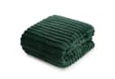 Design91 Wohndecke SOFT Streifen Steppung Dunkelgrün Polyester Bild 2