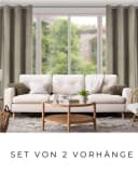 Eurofirany Vorhang VELVET 2er-Set Samt Blickdicht Bild 4