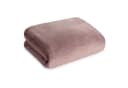 Eurofirany Wohndecke TEDY Rosa Teddy-Fleece Kuschelige Sofadecke Bild 2