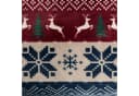 Eurofirany Wohndecke Karomuster Blau/Rot 150x200 cm Bild 3