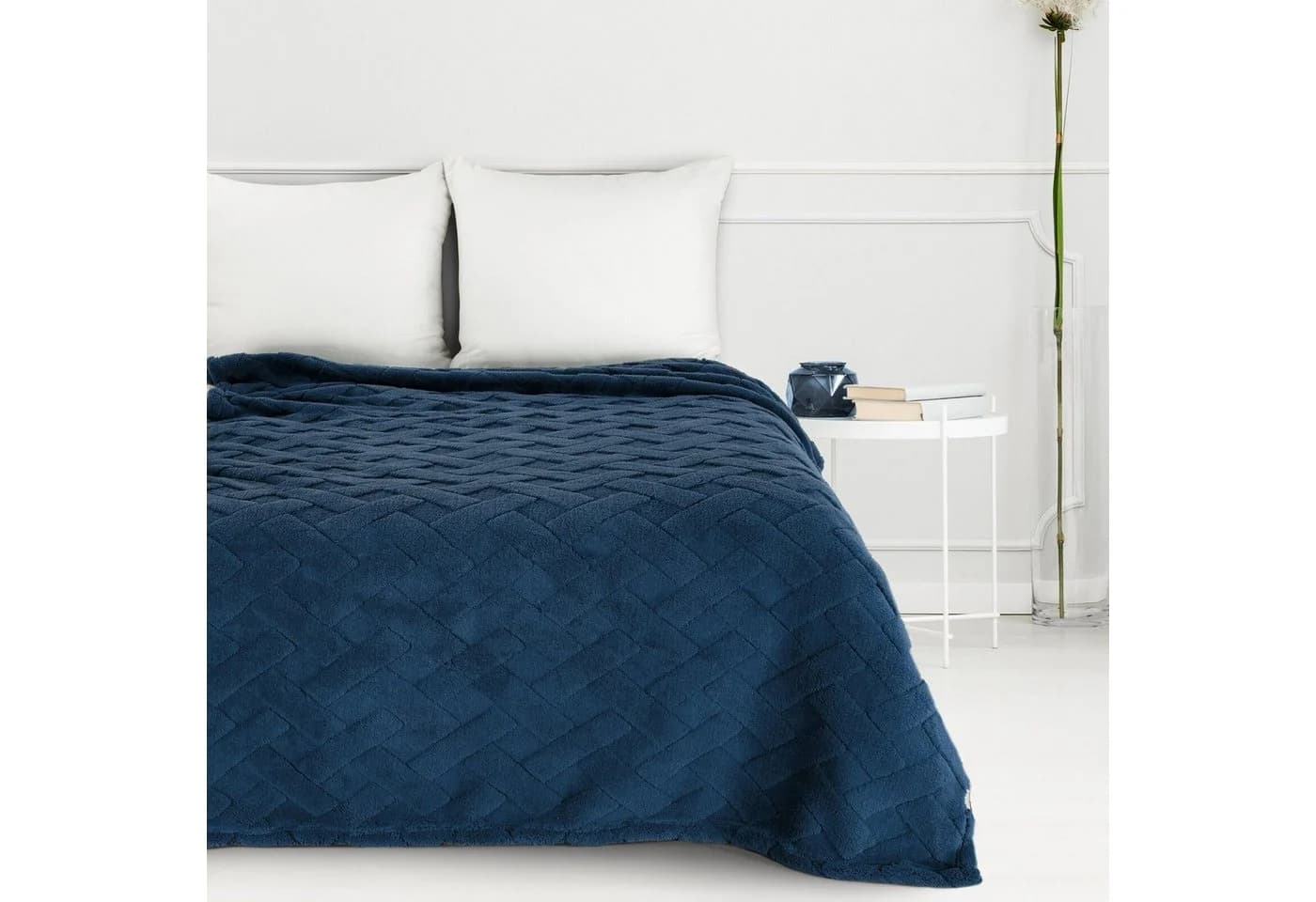 Wohndecke CARO, Design91, Karierte Kuscheldecke