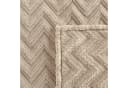 Design91 Wohndecke HYGGE Kuscheldecke Beige Mikrofaser 340 GSM Bild 3