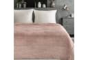 Design91 Wohndecke CINDY6 Mikrofaser 3D-Würfelstruktur Beige Rosa Braun Bild 1