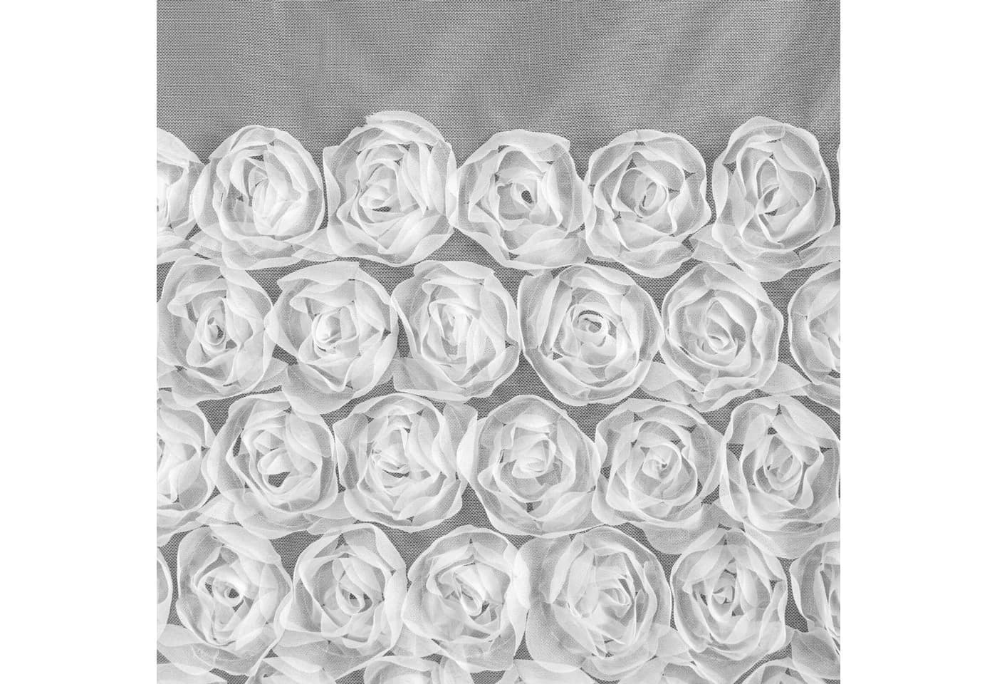 Eurofirany Vorhang ROSES Transparent Polyester - Bild 5