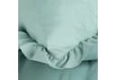 Design91 Bettwäsche 2-teilig mit Rüschen Grün Polyester Bild 1