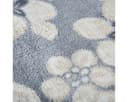 Eurofirany Teppich IMPRESIVE Blau Landhausstil Blumenmuster Bild 3