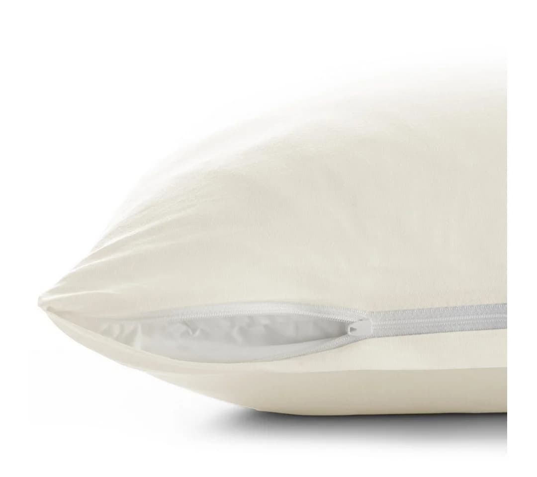 Restilo Kissenbezug Baumwolle 2er Set Beige - Bild 3