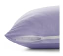 Restilo Kissenbezug 40x40 cm Baumwolle Lavendel 2er Set Bild 3