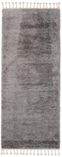 Tapiso Hochflor-Läufer VERSAY FRANSEN Dunkelgrau Shaggy Bild 2