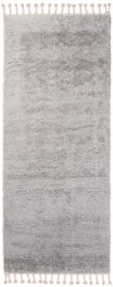 Tapiso Hochflor-Läufer VERSAY FRANSEN Grau Shaggy Bild 2