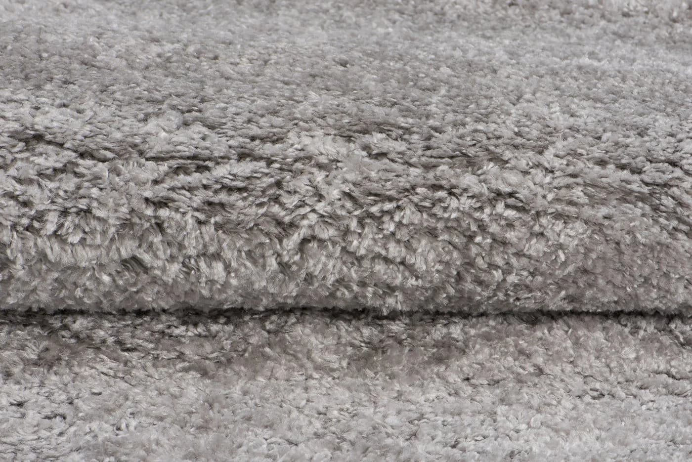 Tapiso Hochflor-Läufer VERSAY FRANSEN Grau Shaggy - Bild 4