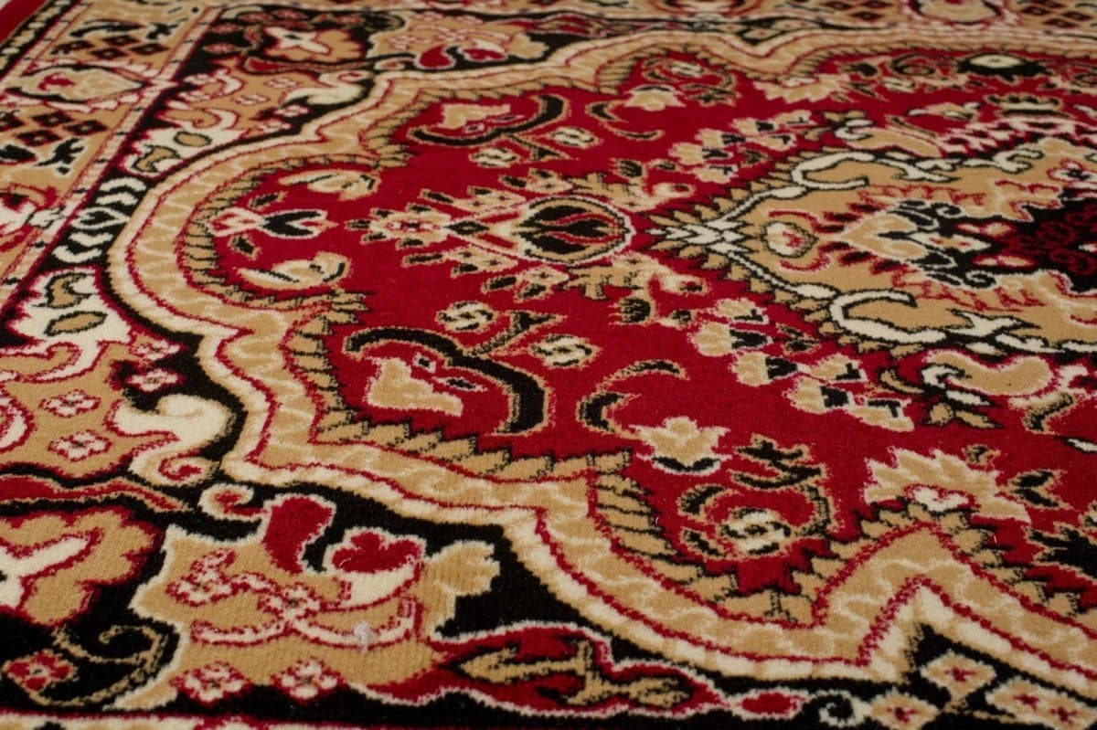 Tapiso Teppich ATLAS Rot Klassisches Design - Bild 4