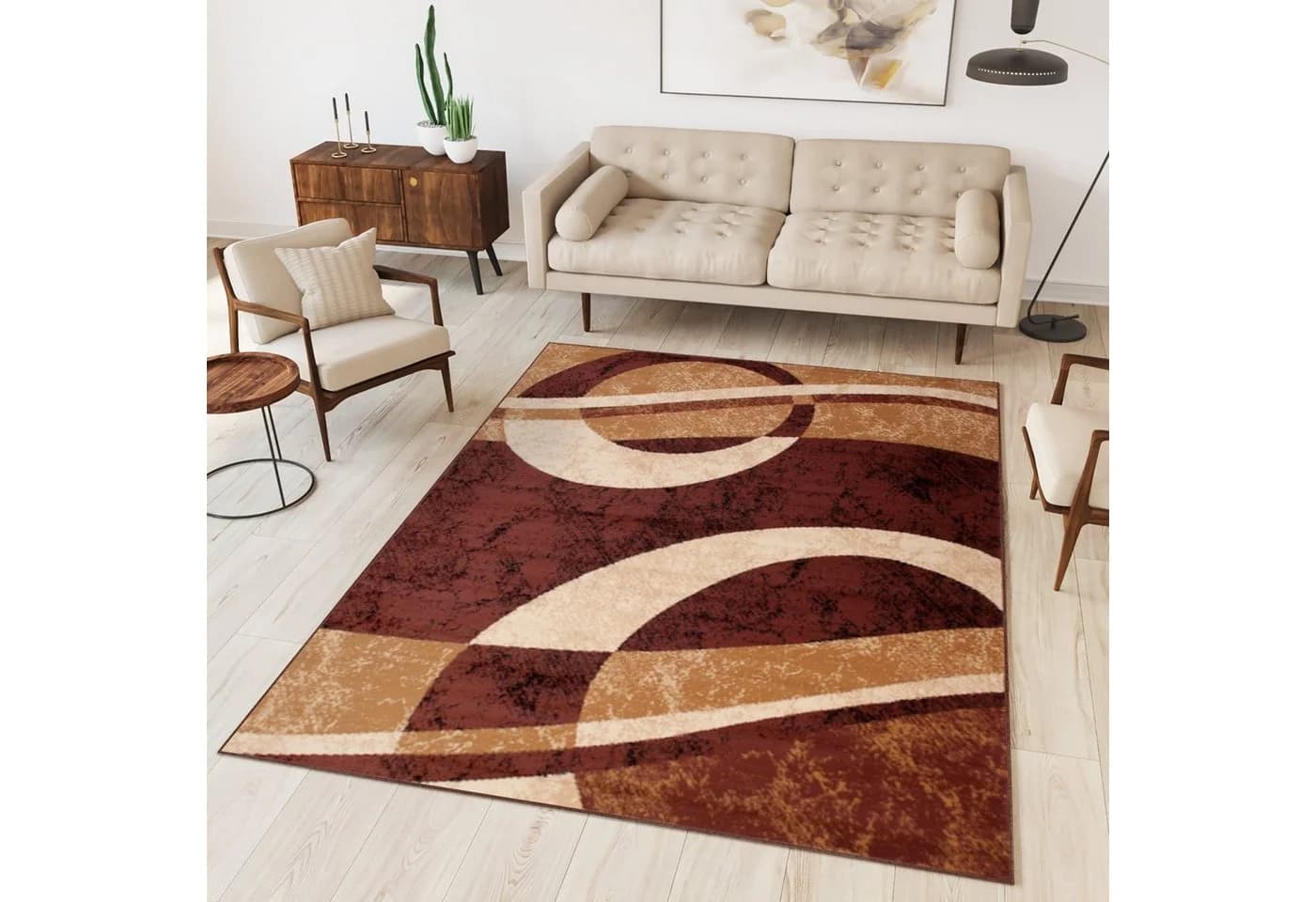 Tapiso Teppich DREAM Rechteckig 8 mm Wohnzimmer Schlafzimmer Modern