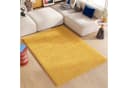 Tapiso Hochflor-Teppich ESSENCE Gelb Rechteckig Modern Bild 1