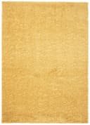 Tapiso Hochflor-Teppich ESSENCE Gelb Rechteckig Modern Bild 2