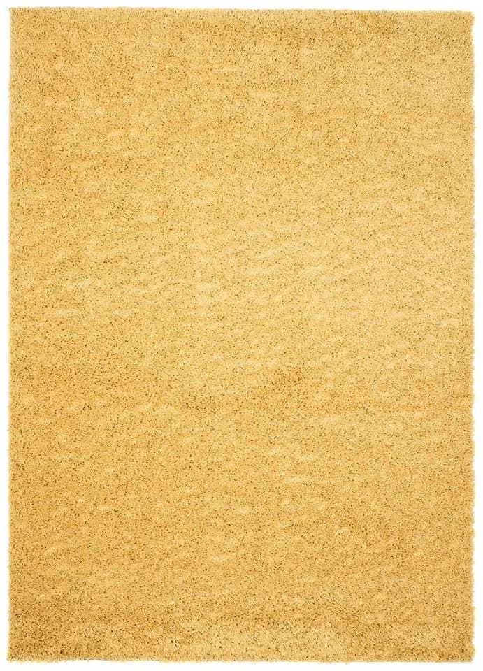 Tapiso Hochflor-Teppich ESSENCE Gelb Rechteckig Modern - Bild 2
