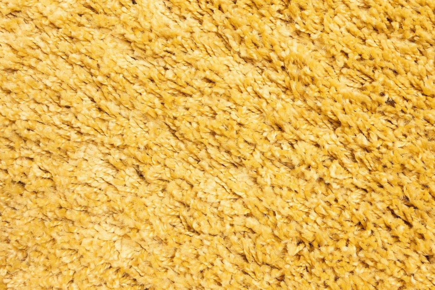 Tapiso Hochflor-Teppich ESSENCE Gelb Rechteckig Modern - Bild 3