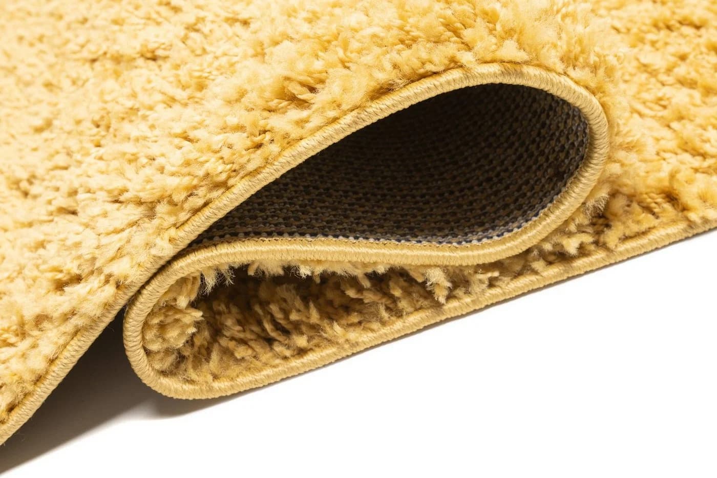 Tapiso Hochflor-Teppich ESSENCE Gelb Rechteckig Modern - Bild 5