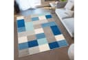Tapiso Kinderteppich LAZUR Grau Blau Kurzflor Modern Bild 1