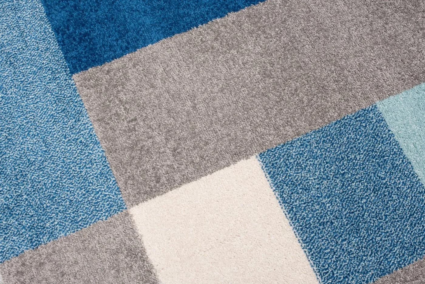 Tapiso Kinderteppich LAZUR Grau Blau Kurzflor Modern - Bild 3
