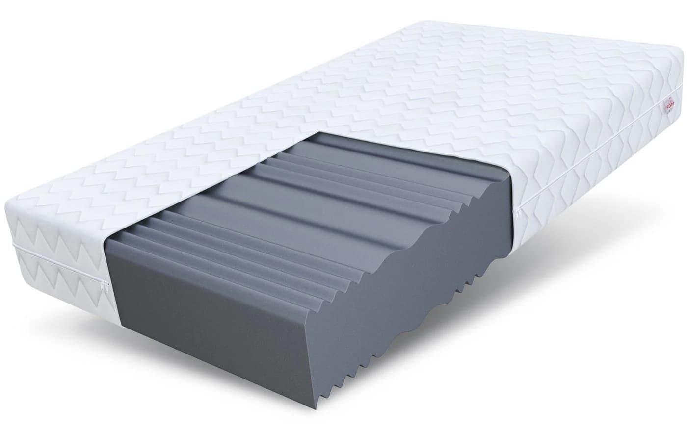 FDM Kaltschaummatratze COMFORT MAX PLUS Wendematratze Härtegrad 4 - Bild 2