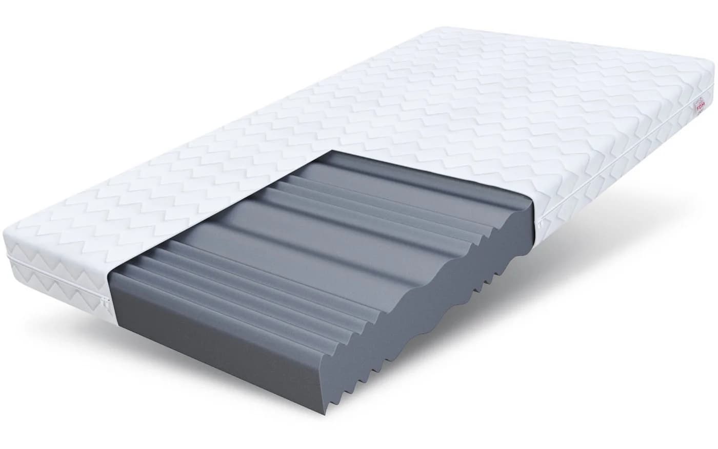 FDM Kaltschaummatratze COMFORT PLUS Wendematratze 14 cm Härtegrad 4 - Bild 2