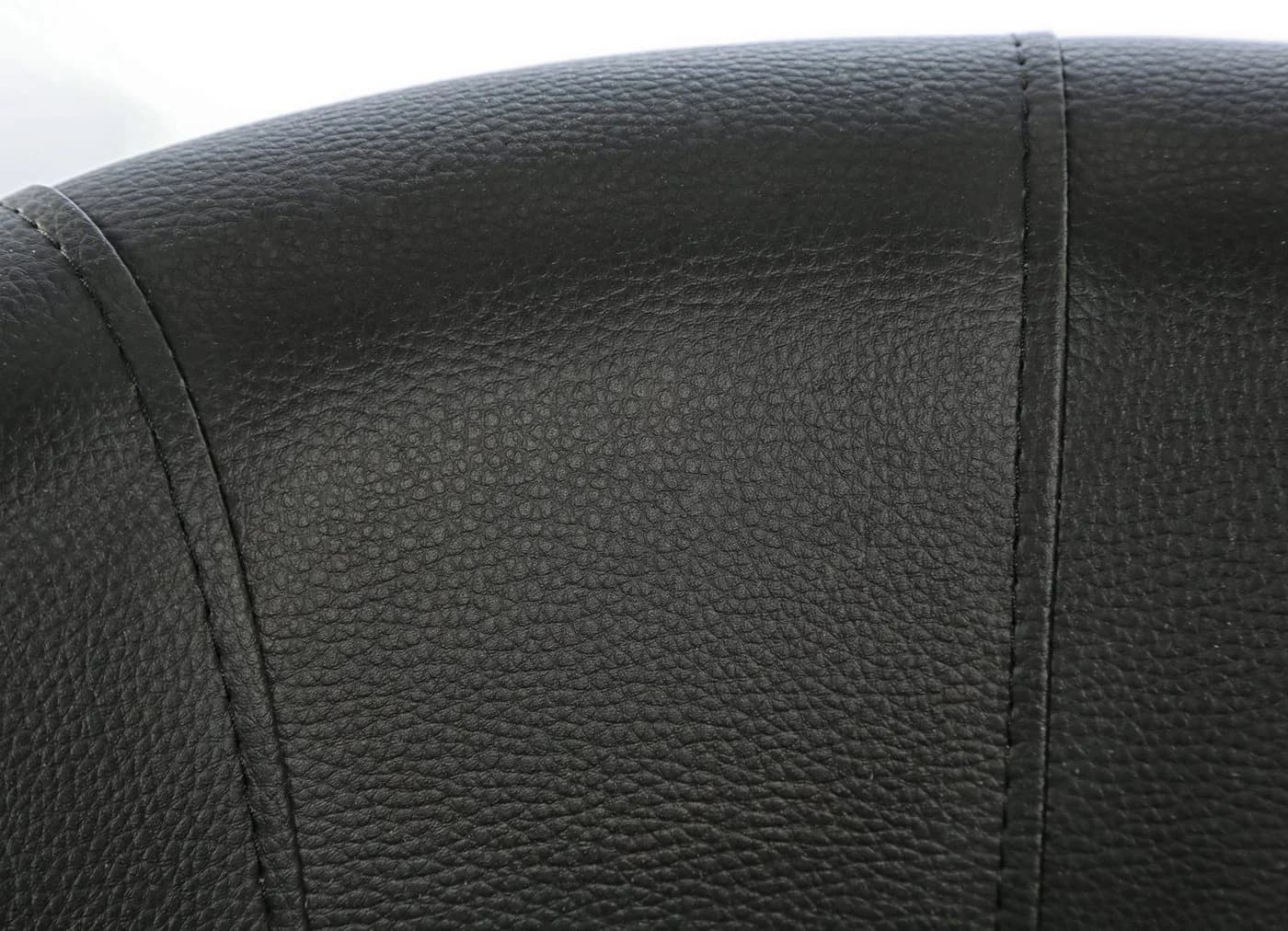 Kamil Cocktailsessel Schwarz Kunstleder Design Sessel