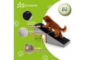 Outentin Haustiertreppe klappbar mit Polster Beige Bild 1