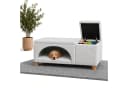 Outentin 3-in-1 Hundebett mit Sitzbank und Stauraum Beige Bild 2