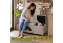 Outentin 3-in-1 Hundebett mit Sitzbank und Stauraum Beige Bild 5