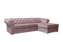 MOEBLO Ecksofa Avia Rosa mit Schlaffunktion und Bettkasten Bild 2