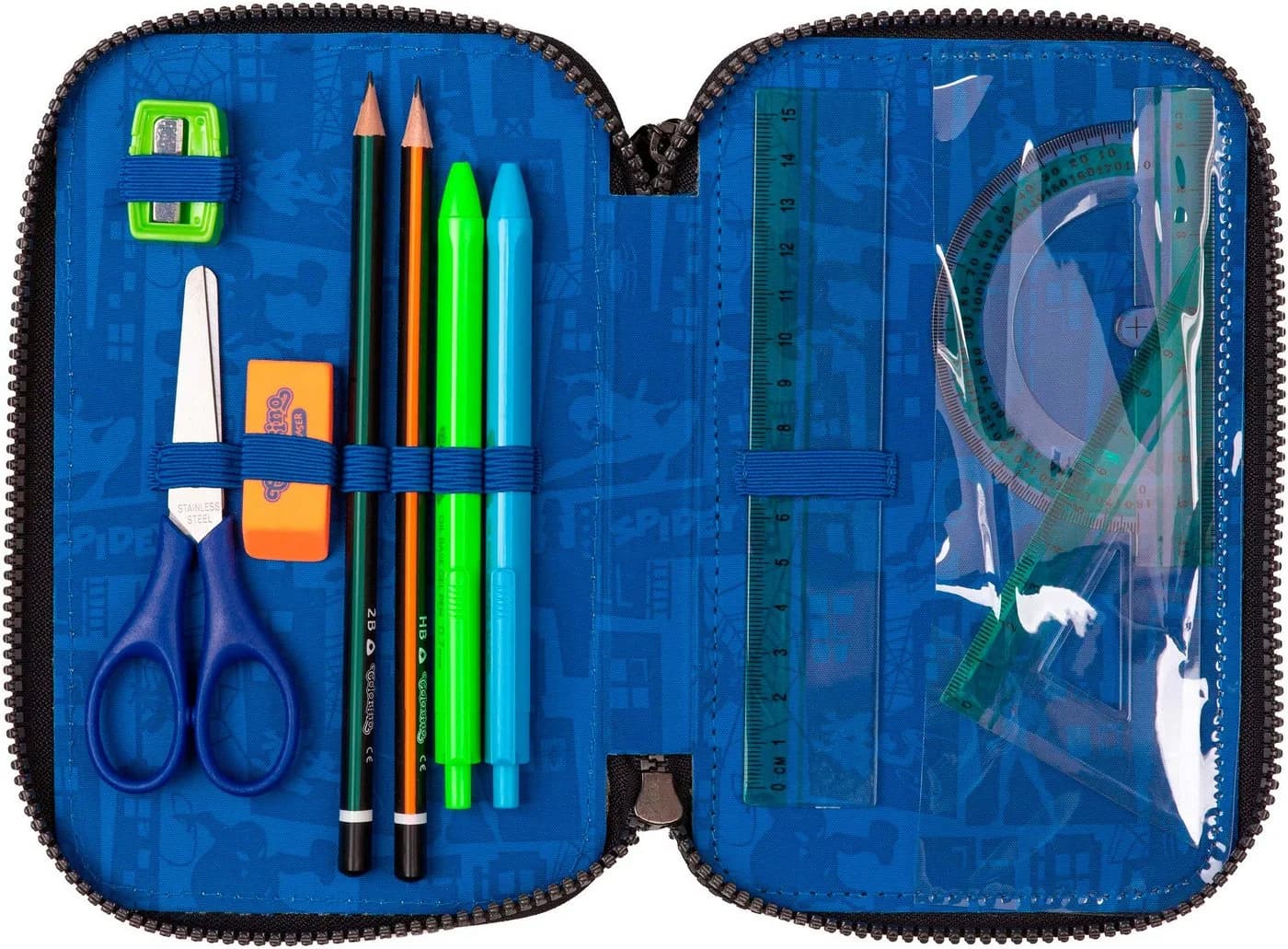 COOLPACK Federmäppchen Spider-Man Etui gefüllt